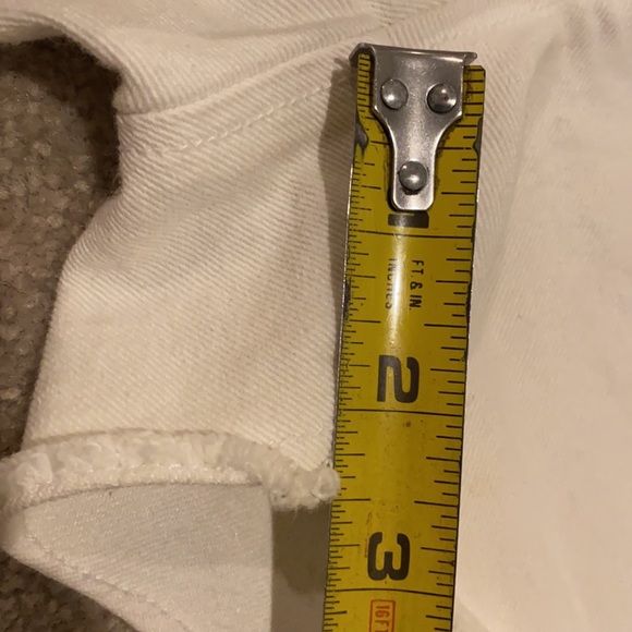 White Jean shorts - Picture 6 of 7